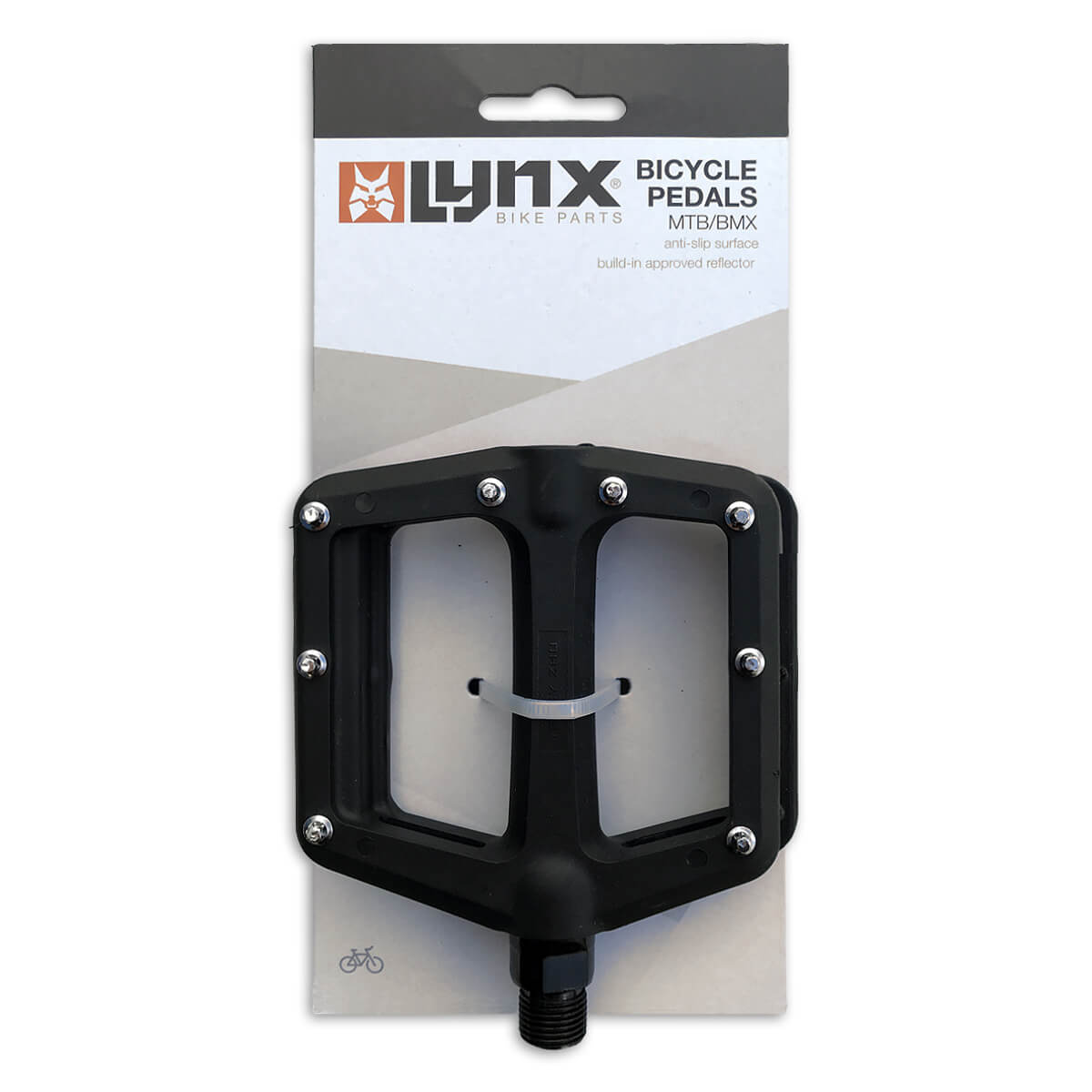 613150 LYNX MTB / BMX pedals 100 x 70 mm