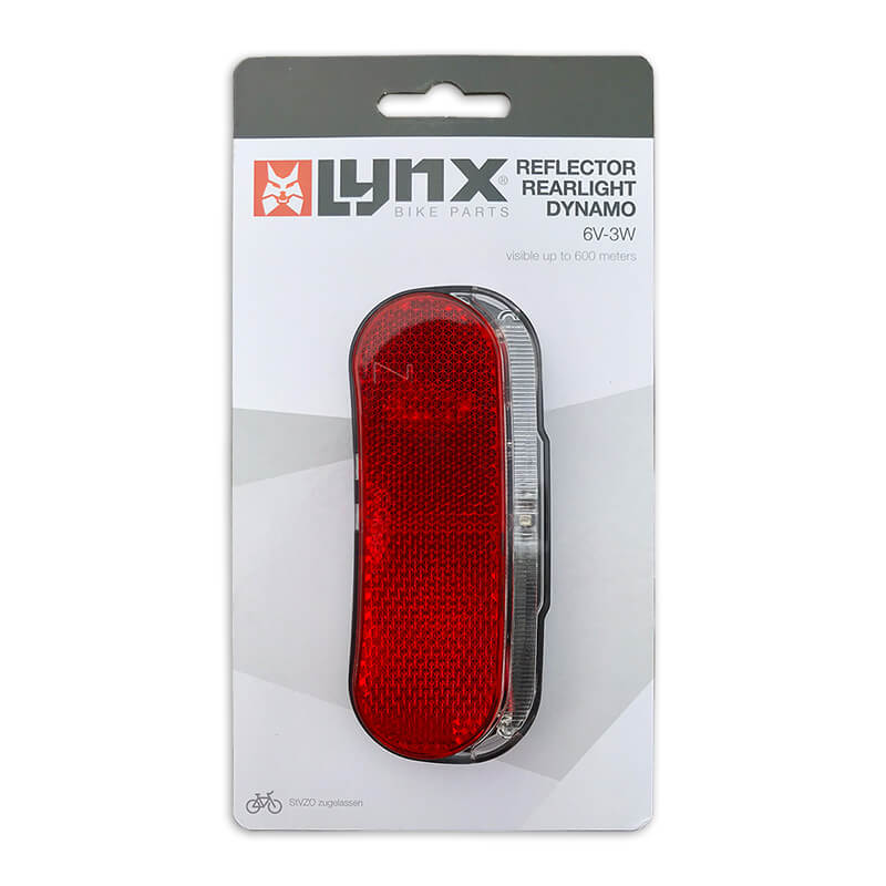 429283 LYNX Achterlicht Dynamo Fly <- 80 mm ->