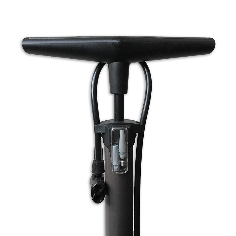440250.GRA LYNX Floor pump Typhoon 23 x 10 x 63 cm