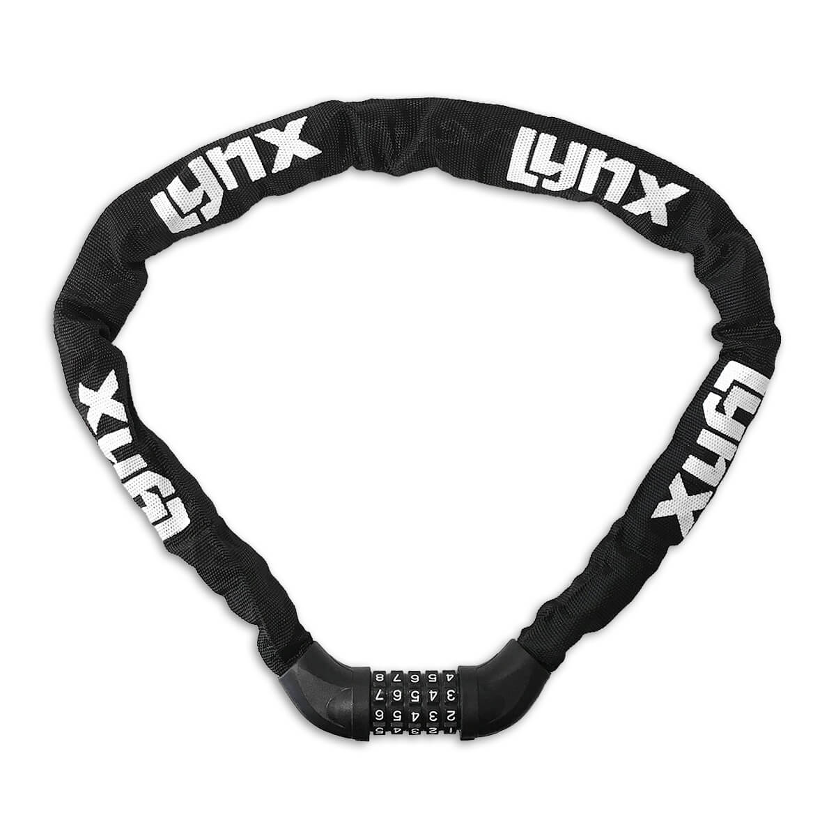 410320 LYNX Combination chain lock 100 cm x 6 mm