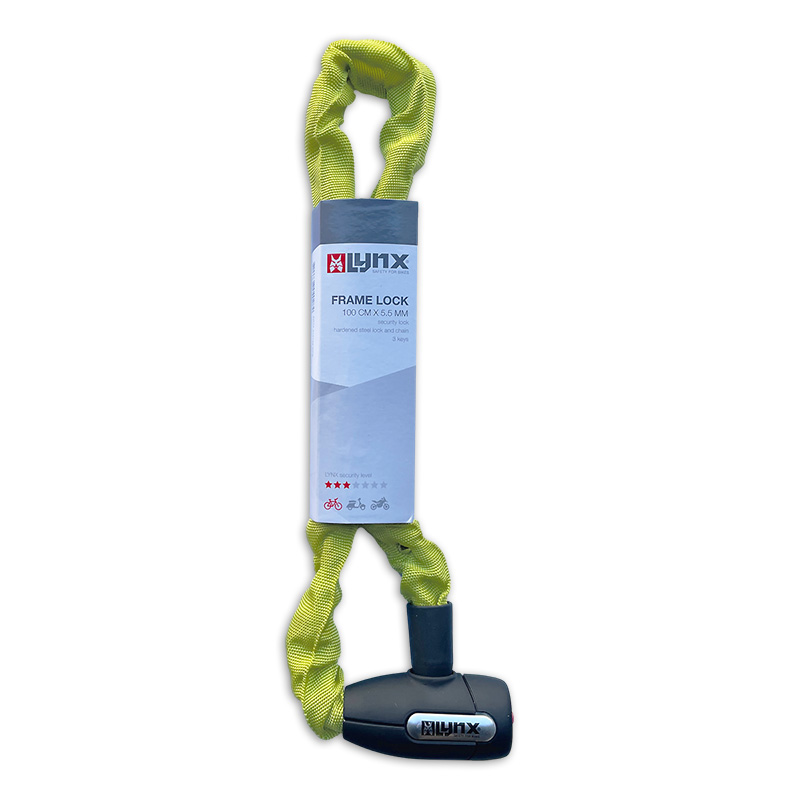 410122.GRE LYNX Chain lock Cityline M 85 85 cm x 5.5 mm