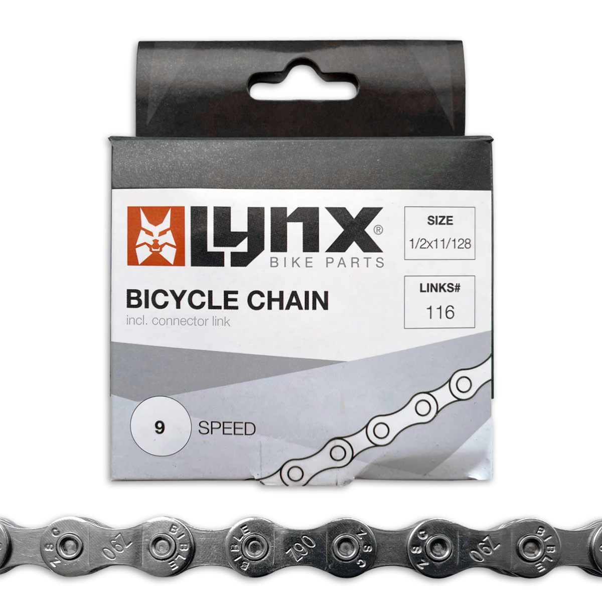 440411 LYNX Fahrradkette 9-fach 1/2 x 11/128 Inch - 116L - 6.3 mm