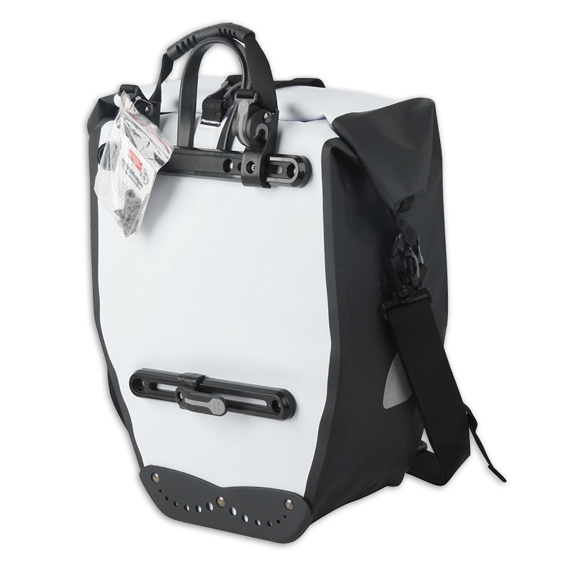 610308.WHI LYNX Enkele fietstas XL Rocky 32 x 16 x 57 cm