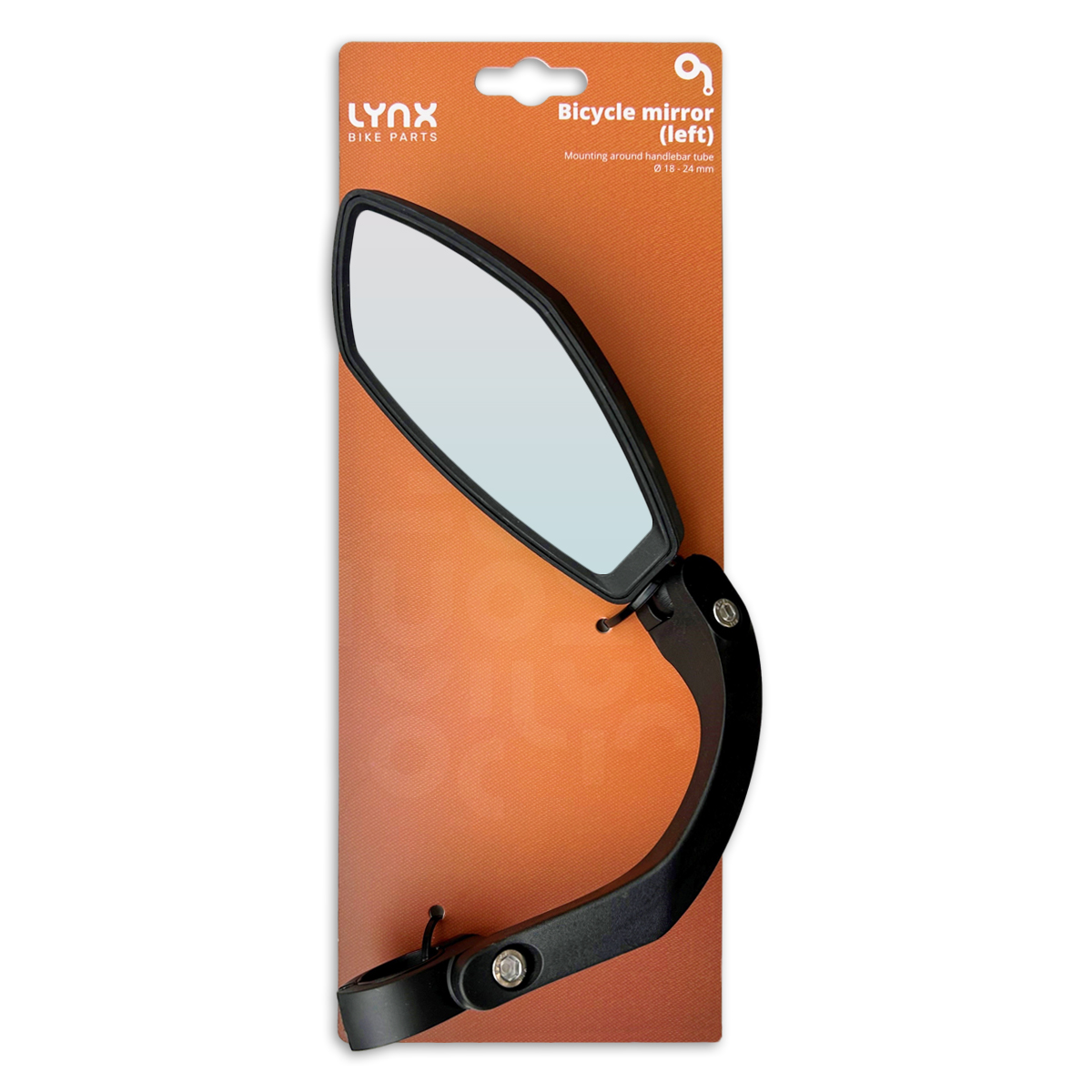 421121.L LYNX Bicycle mirror (left) <-> 110 x 47 mm
