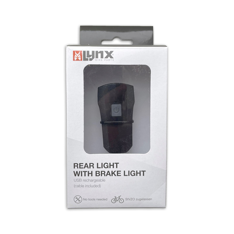 429745.R LYNX Rücklicht mit Bremslichtfunktion USB
